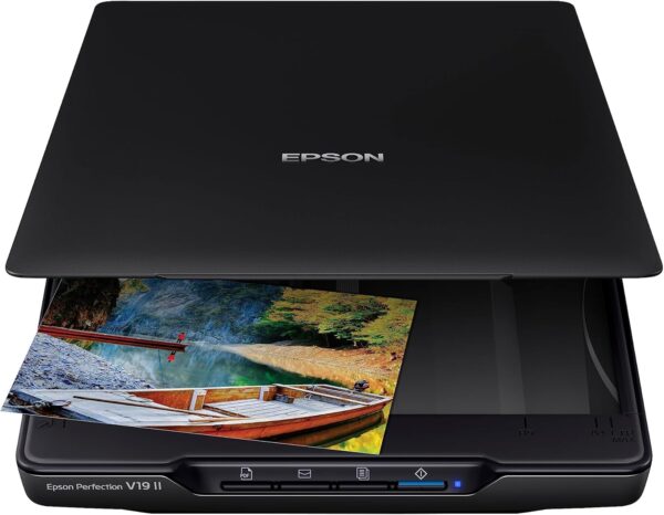 Escáner de Documentos Epson Perfection V19: Alta Calidad y Fácil de Usar